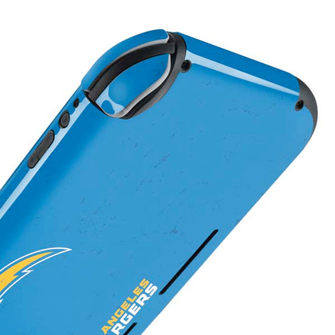 NFL Los Angeles Chargers - Alternate Distressed Nintendo Switch Lite Skin